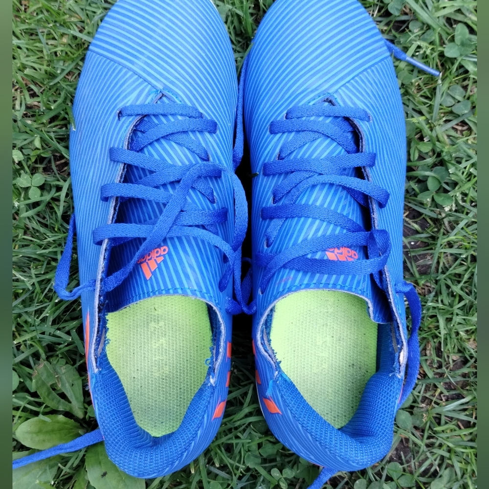 Adidas Cleats Blue 4.5 Size